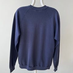 1970s Navy Wisconsin Sweatshirt