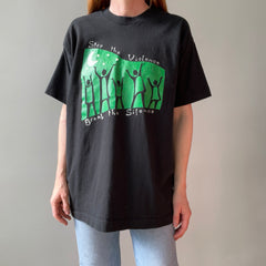 1996 Northwestern University Women's Coalition - Stop The Violence T-Shirt