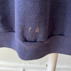 1970s Navy Wisconsin Sweatshirt