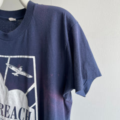 1980s Reach For The Sky Bleach Stained T-Shirt