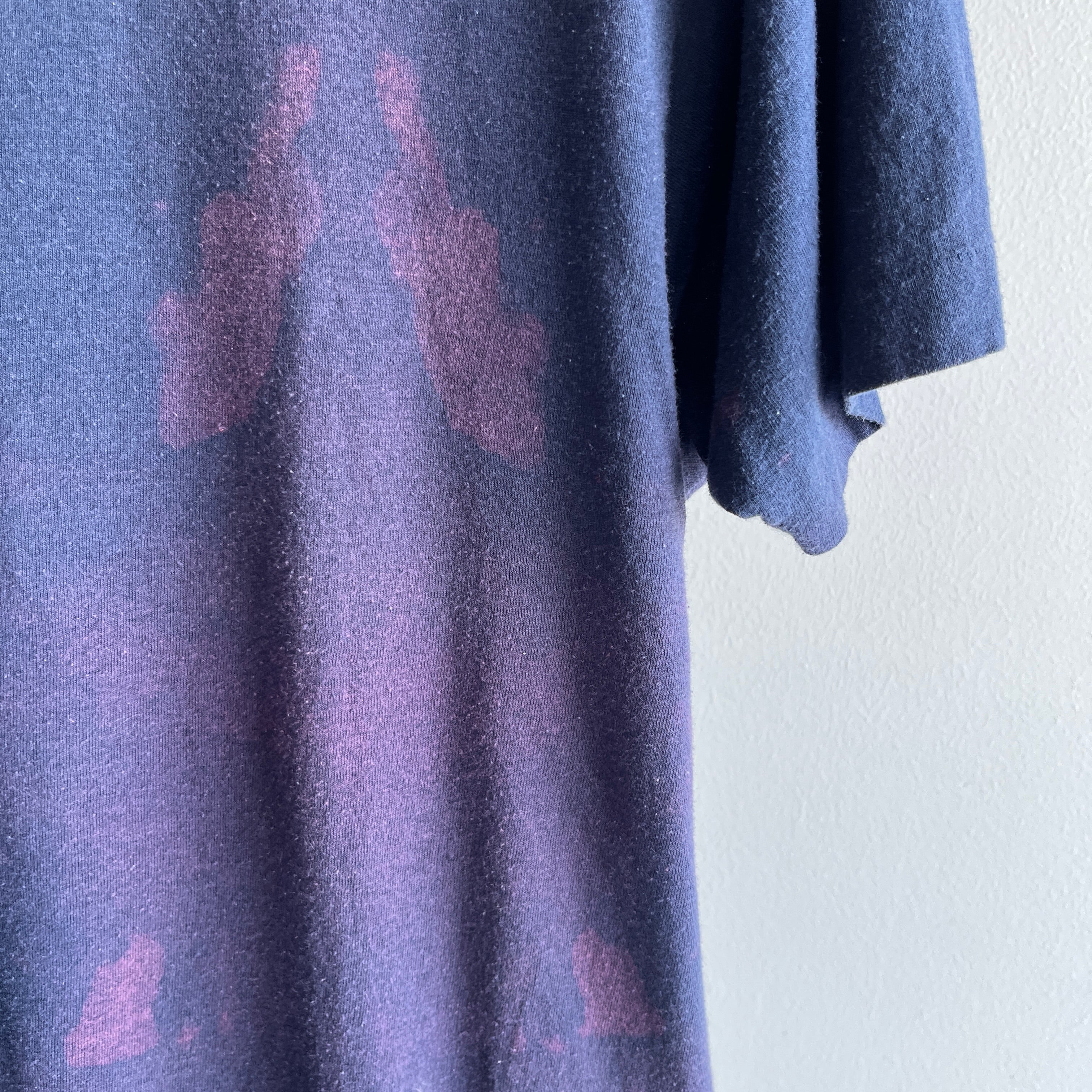 1980s Reach For The Sky Bleach Stained T-Shirt