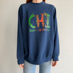 1990s Chi Burning Up The 90s Sweatshirt