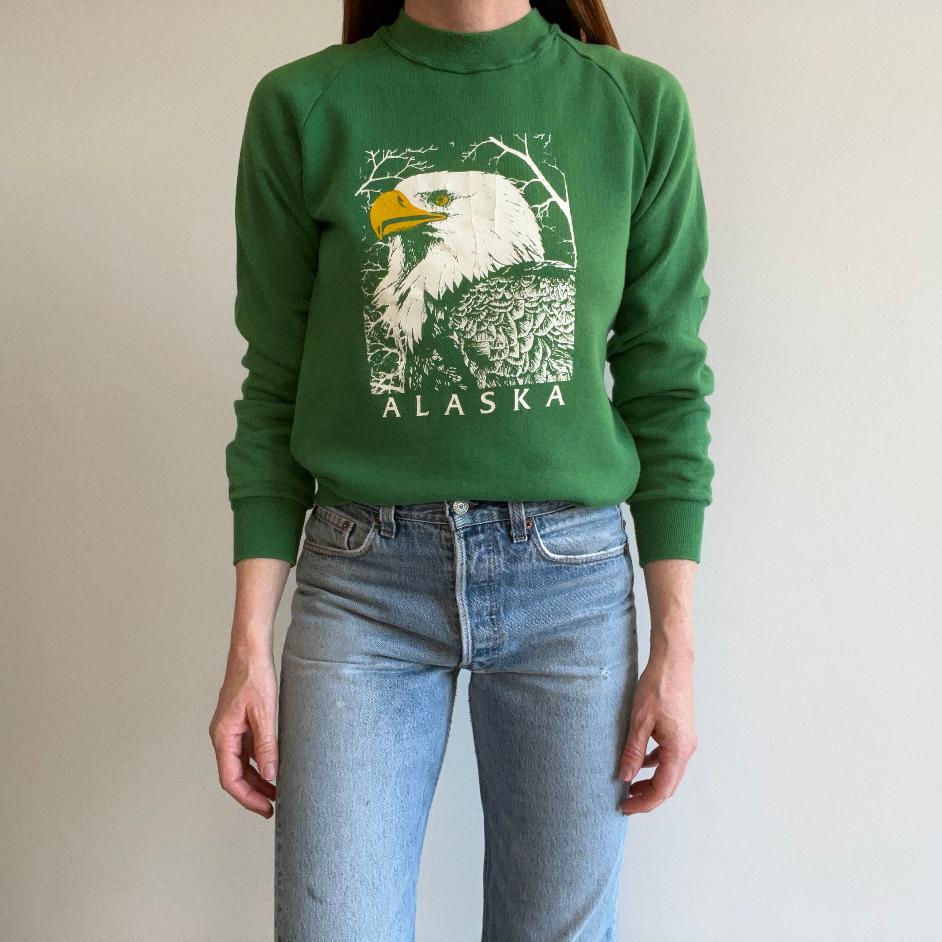 1980s Alaska Eagle Sweatshirt