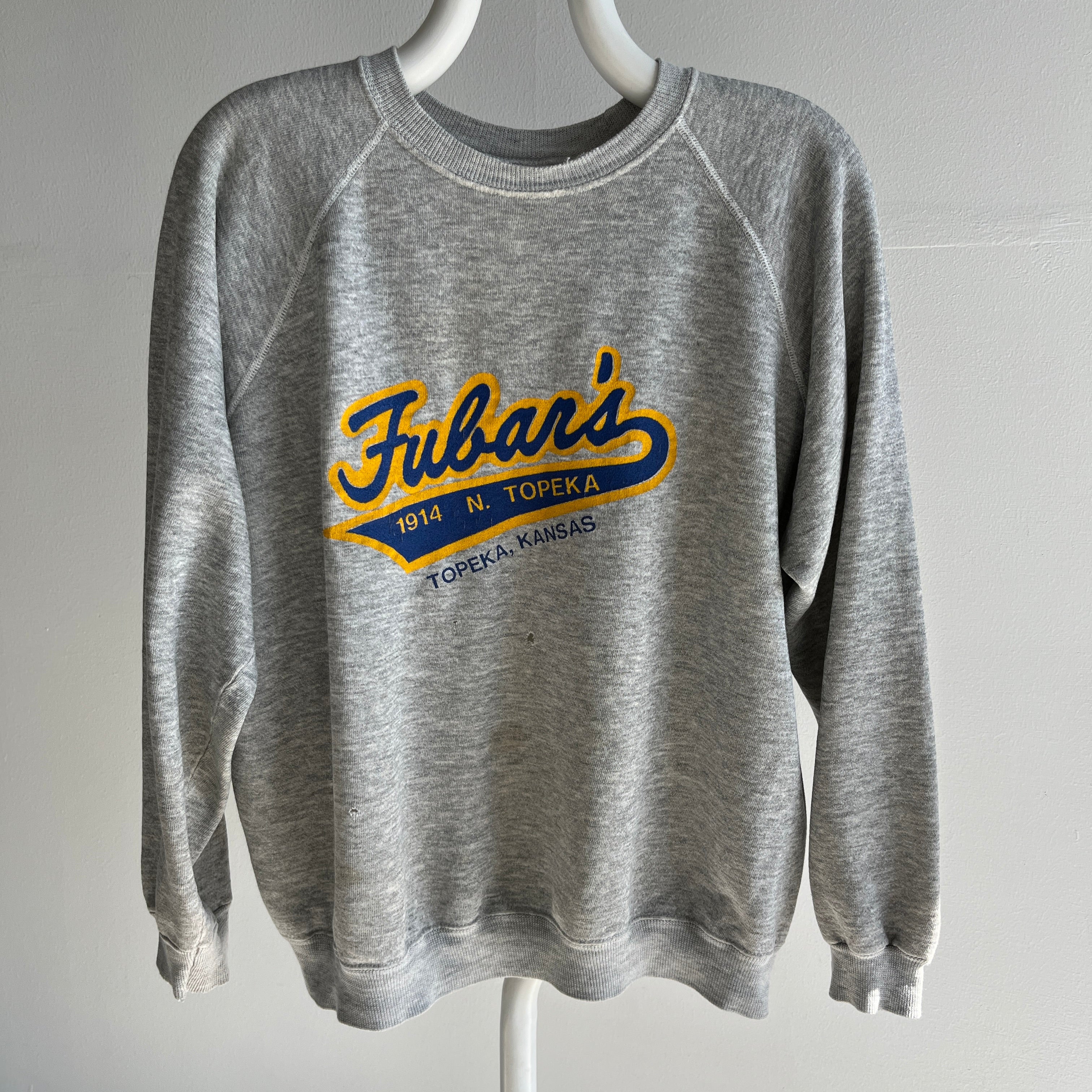 1980s Fubar's Topeka, Kansas Lightly Fubared Sweatshirt