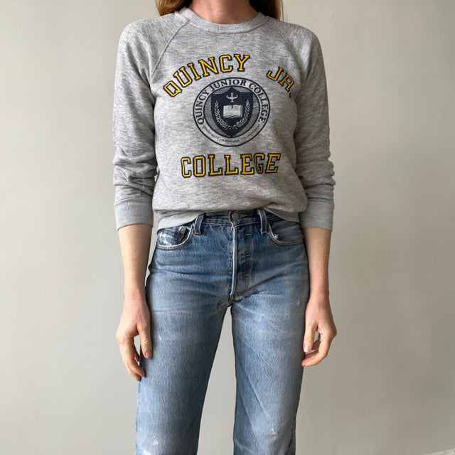 1980s Quincy Jr. College Sweatshirt