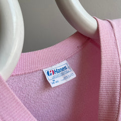 1980s Baby Pink Smaller Raglan by Hanes