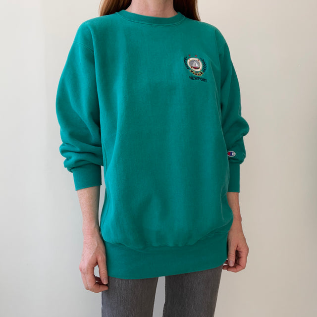 1980s Champion Brand Reverse Weave Newport Sweatshirt - !!!!