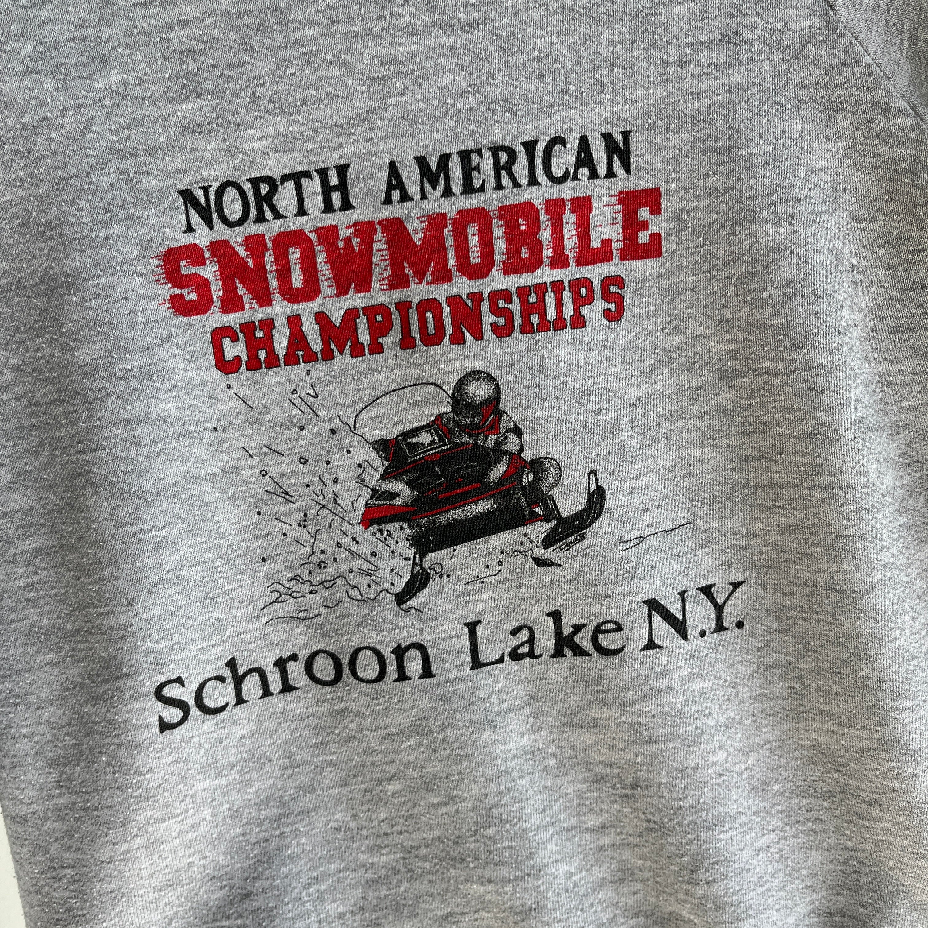 1980 North American Snowmobile Championships - Schroon Lake, NY