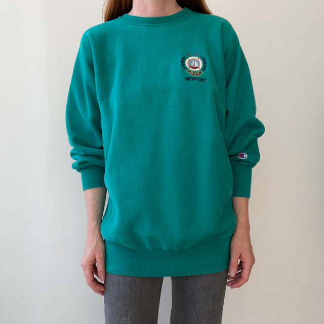 1980s Champion Brand Reverse Weave Newport Sweatshirt - !!!!