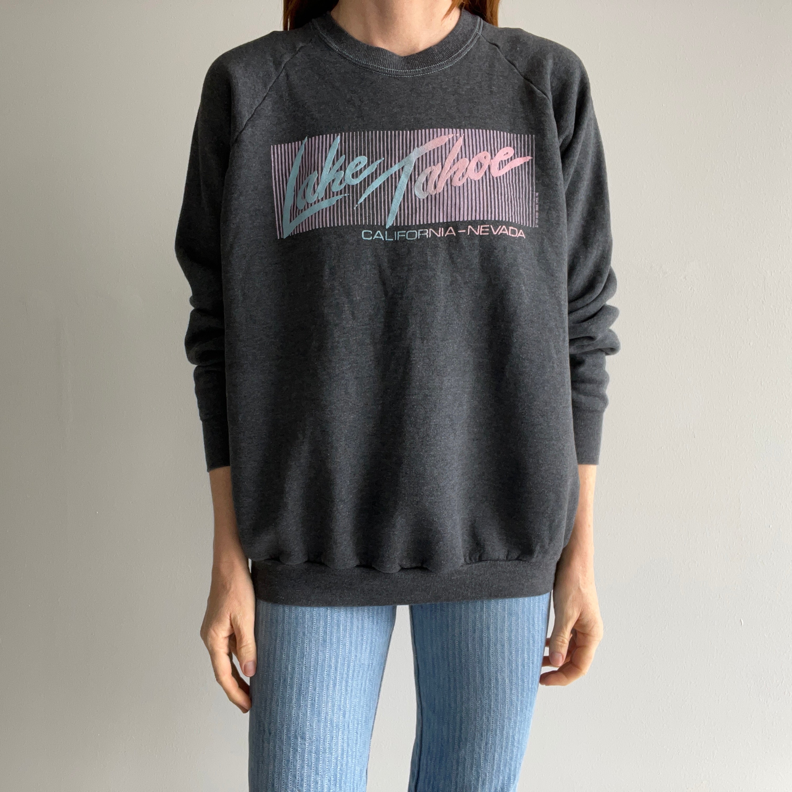 1986 Lake Tahoe California-Nevada Sweatshirt