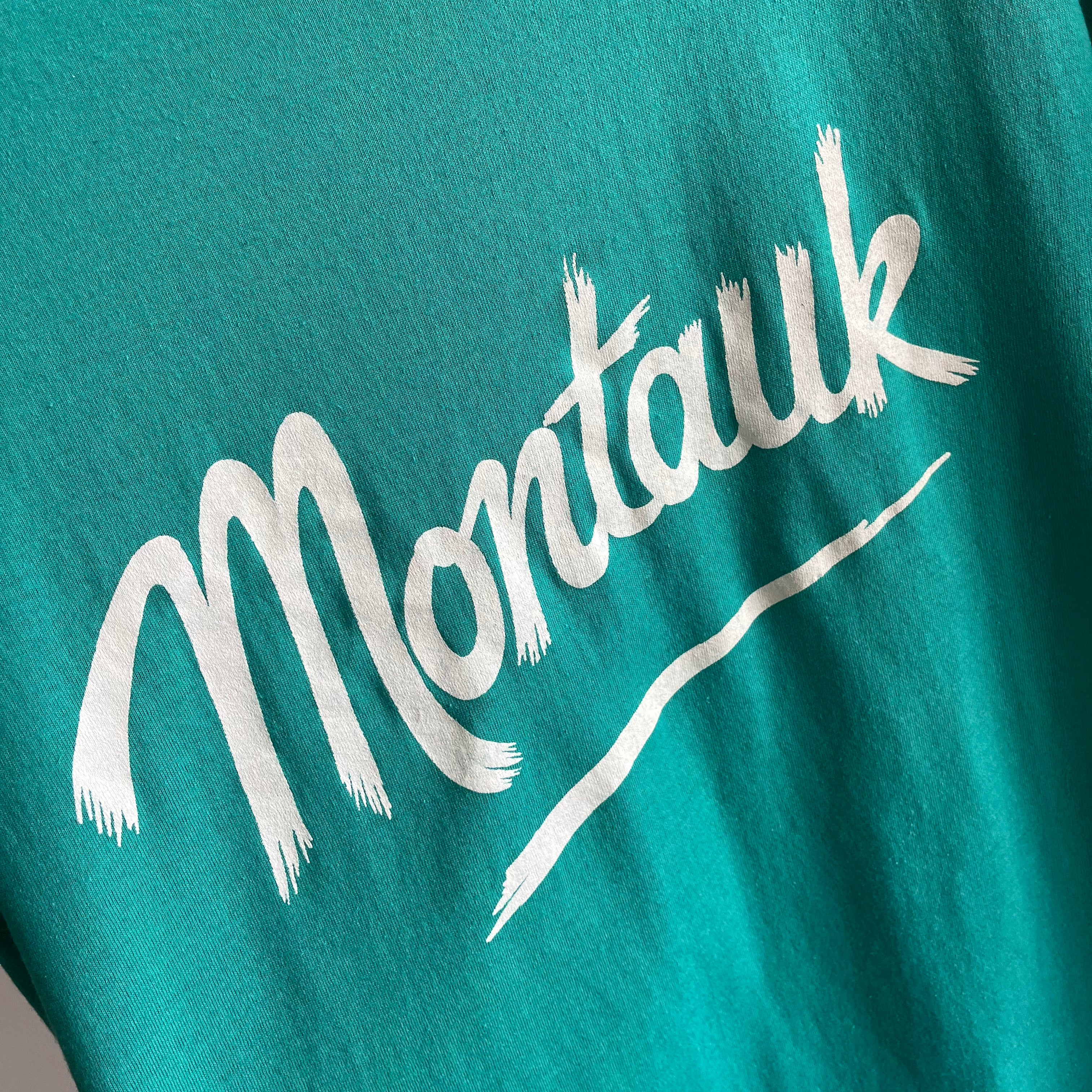 1980s Montauk T-Shirt by Screen Stars - THIS