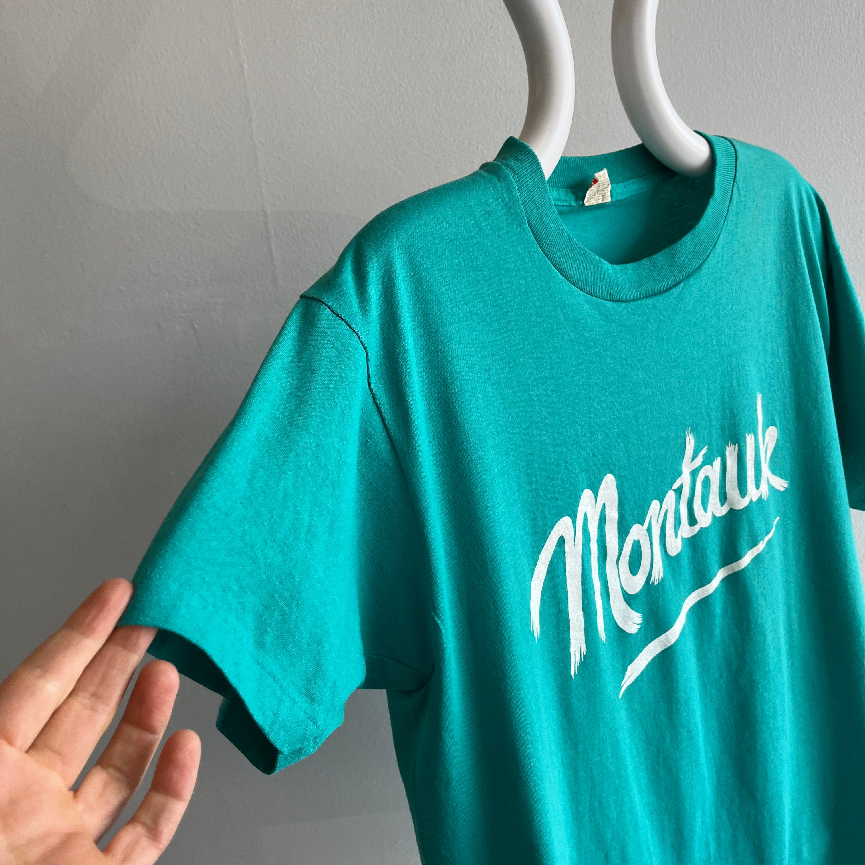 1980s Montauk T-Shirt by Screen Stars - THIS