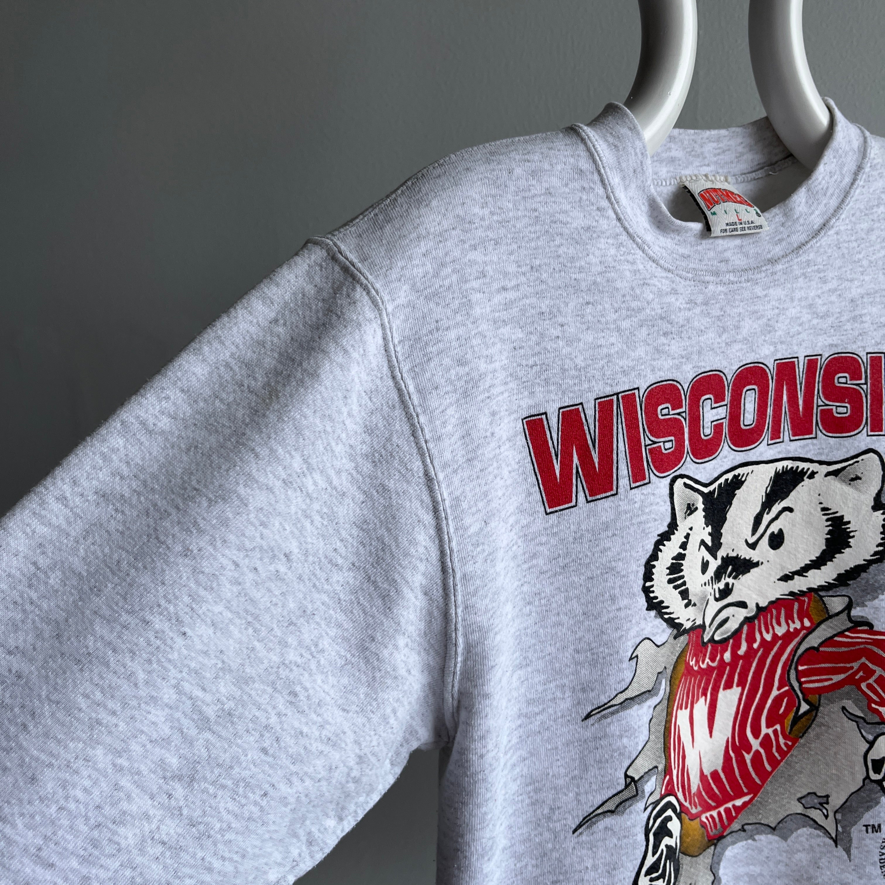 1990s Wisconsin Sweatshirt - THE BACKSIDE