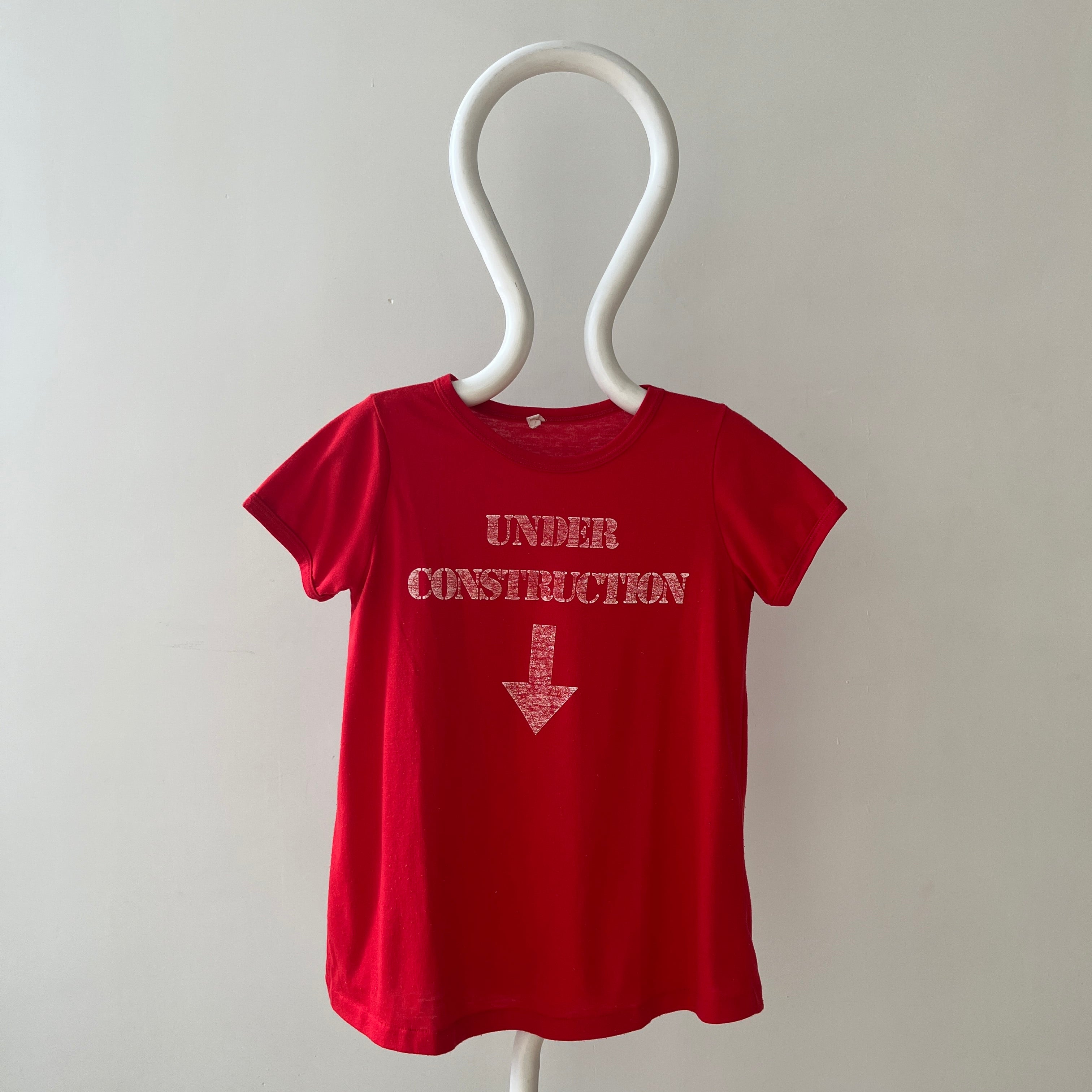 1970s/80s Under Construction T Shirt