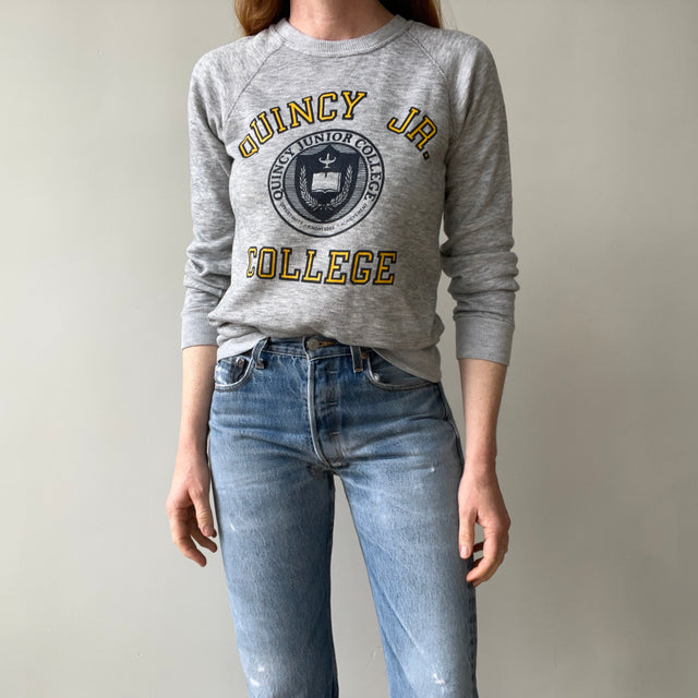 1980s Quincy Jr. College Sweatshirt