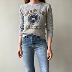 1980s Quincy Jr. College Sweatshirt
