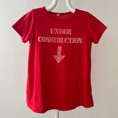 1970s/80s Under Construction T Shirt