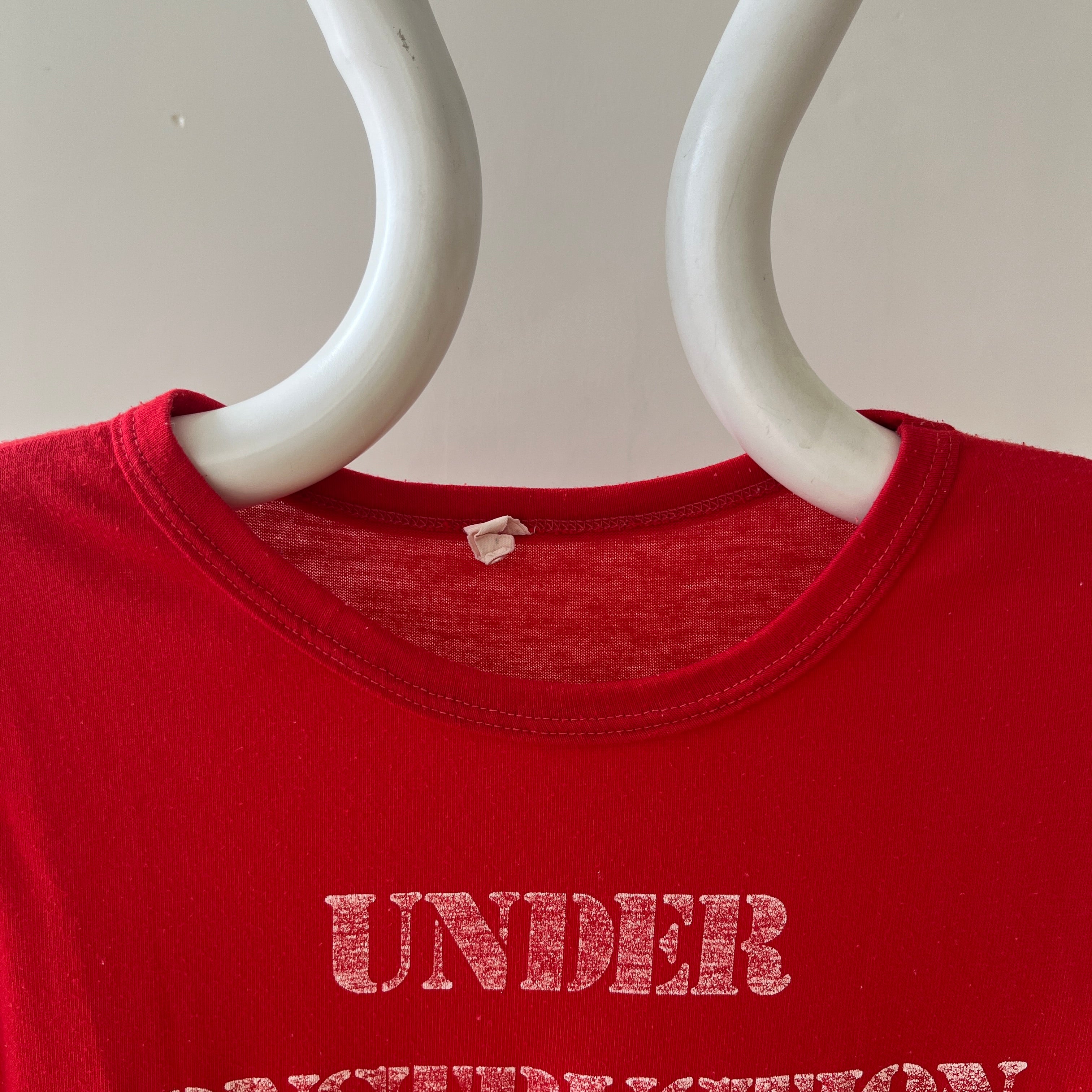1970s/80s Under Construction T Shirt