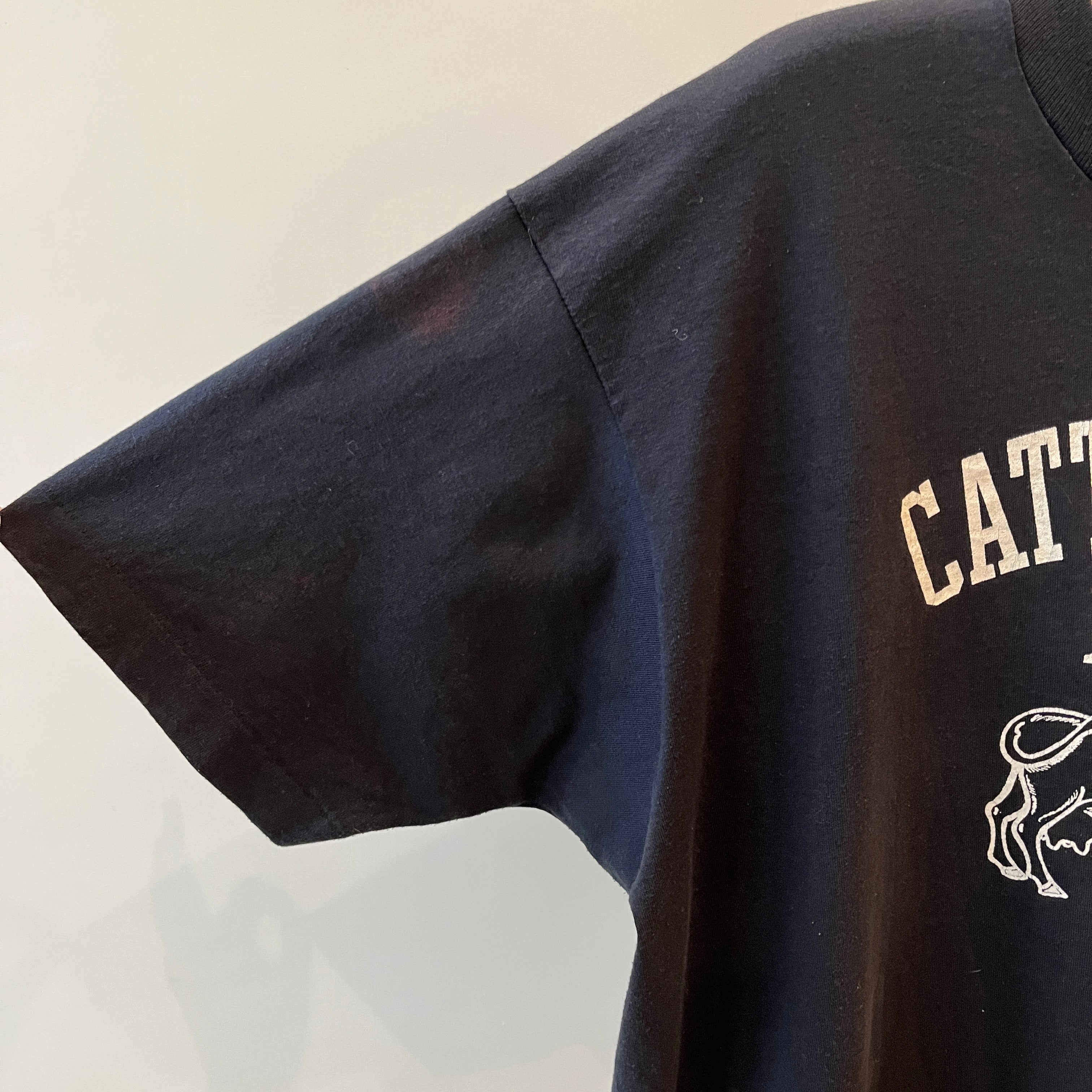 1992 Black Cattle Bowl Tubs T Shirt