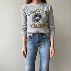 1980s Quincy Jr. College Sweatshirt