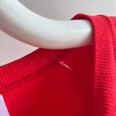 1980s Pannill Chili Pepper Red Raglan