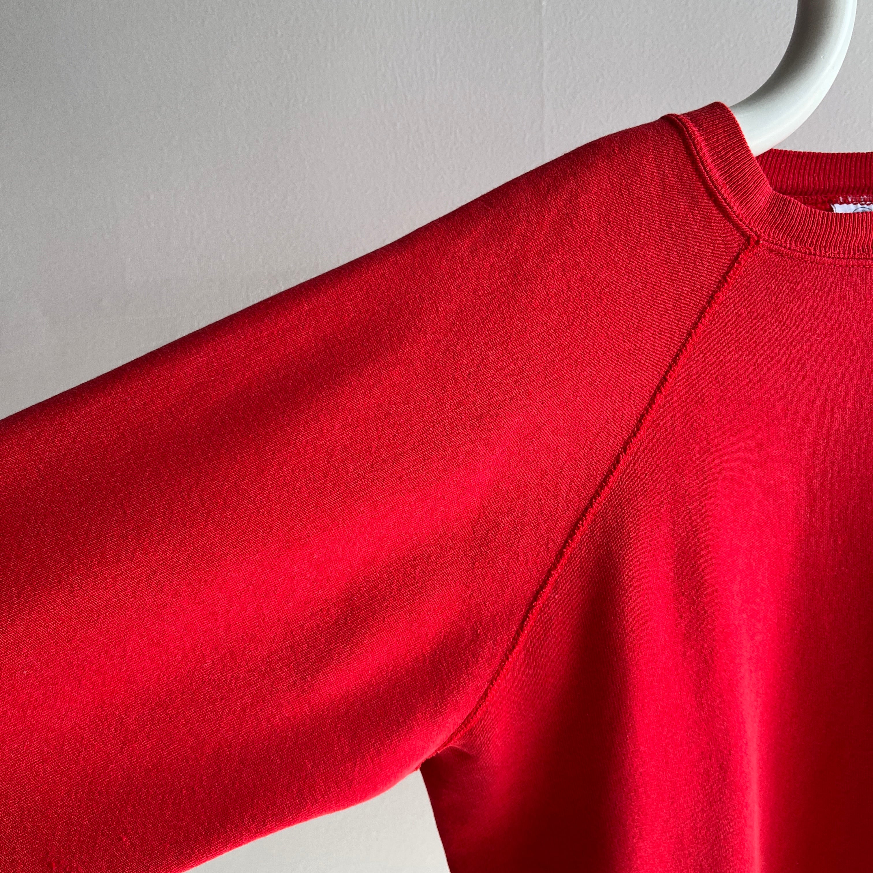 1980s Pannill Chili Pepper Red Raglan