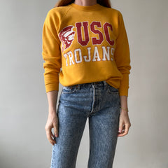 1980s Yellow USC Trojans Sweatshirt