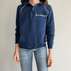 1970/80s Rossignol Ski Henley Hoodie - Oh My!