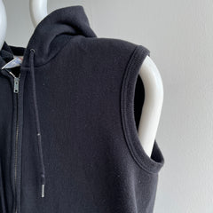 1980s Bassett Walker Zip Up Hoodie Tank - WOWZA