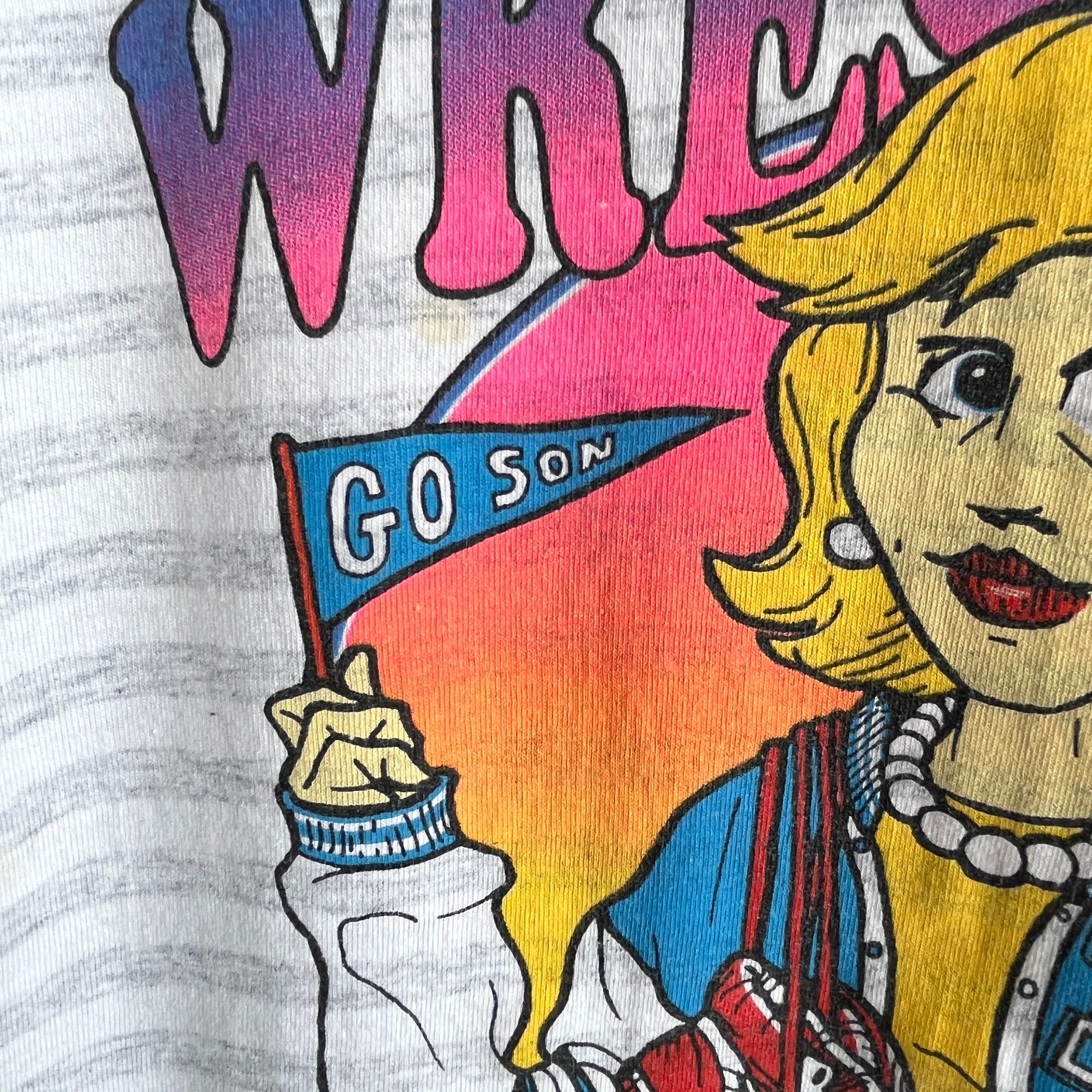 1980s Wrestler's Mom T-Shirt - !!!!