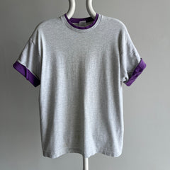 1980s Two Tone Gray and Purple FOTL with Staining