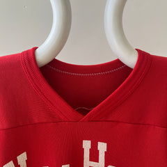 1980s New Hope Plymouth Long Sleeve Hockey T Shirt !!!!!!