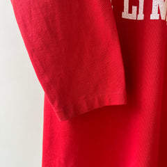 1980s New Hope Plymouth Long Sleeve Hockey T Shirt !!!!!!