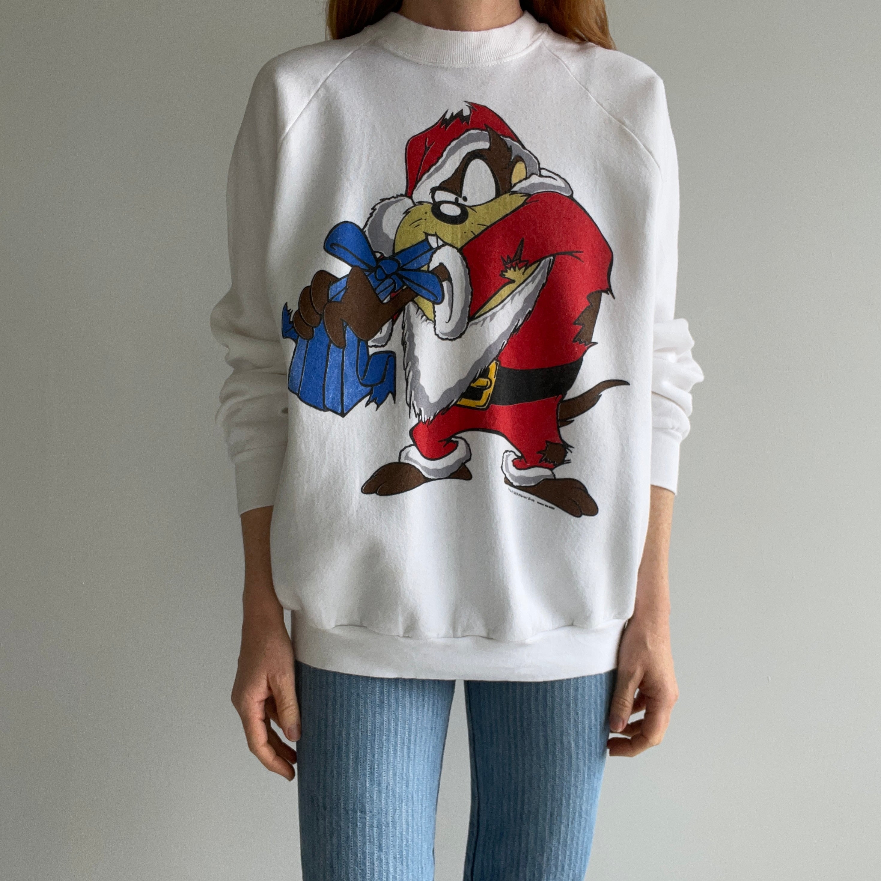 1993 Santa Taz - Front and Back Sweatshirt