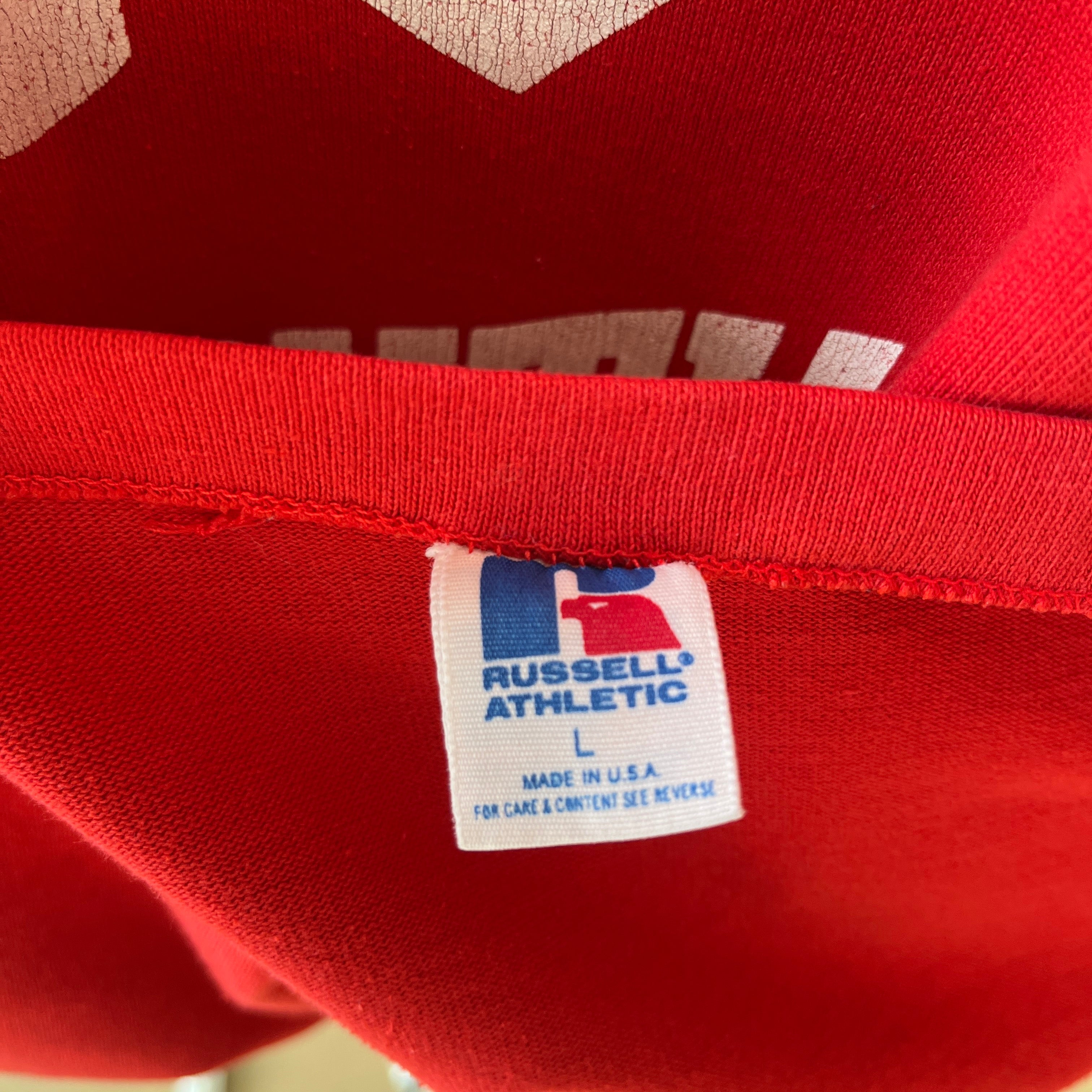 1980s New Hope Plymouth Long Sleeve Hockey T Shirt !!!!!!