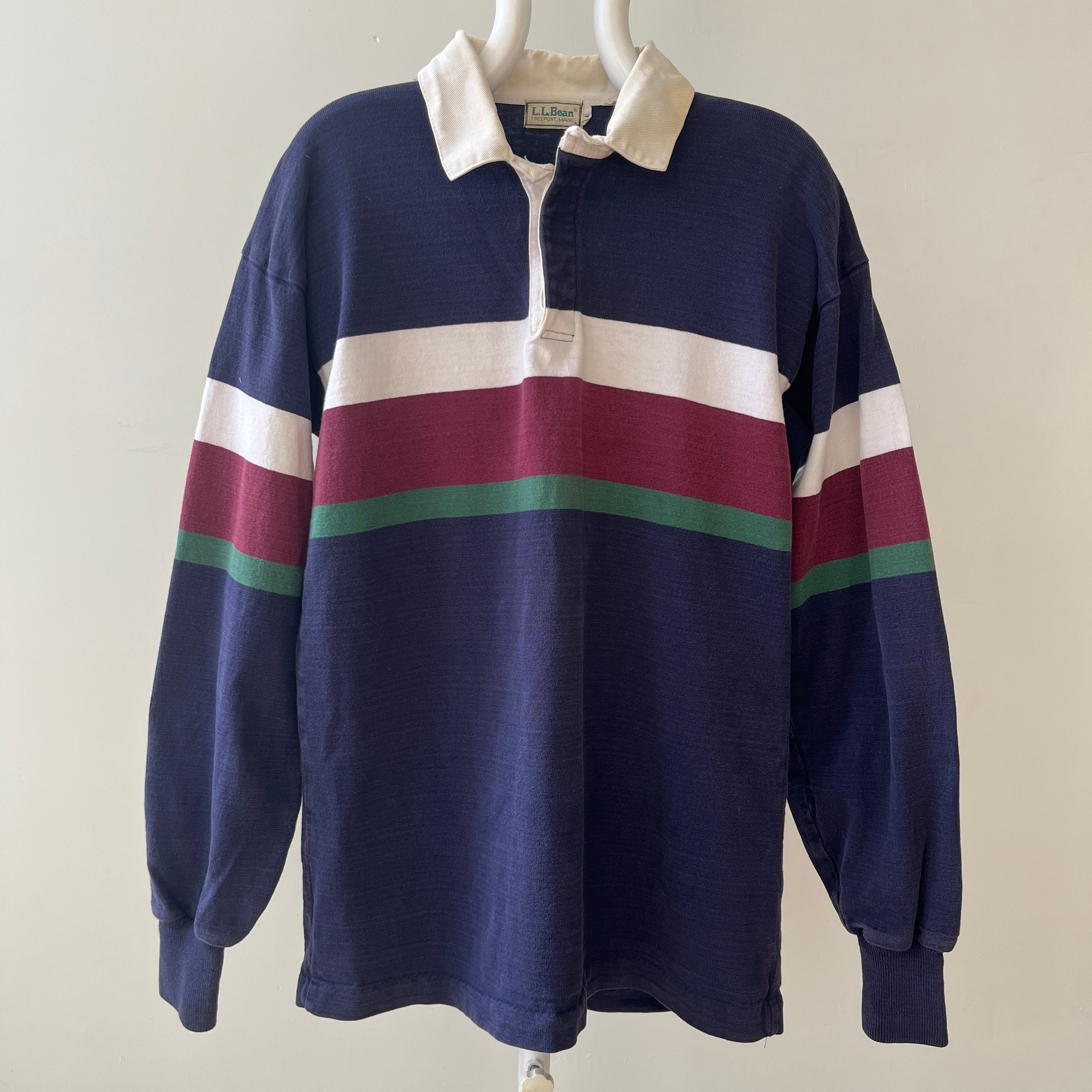 1980s L.L. Bean Rugby Shirt