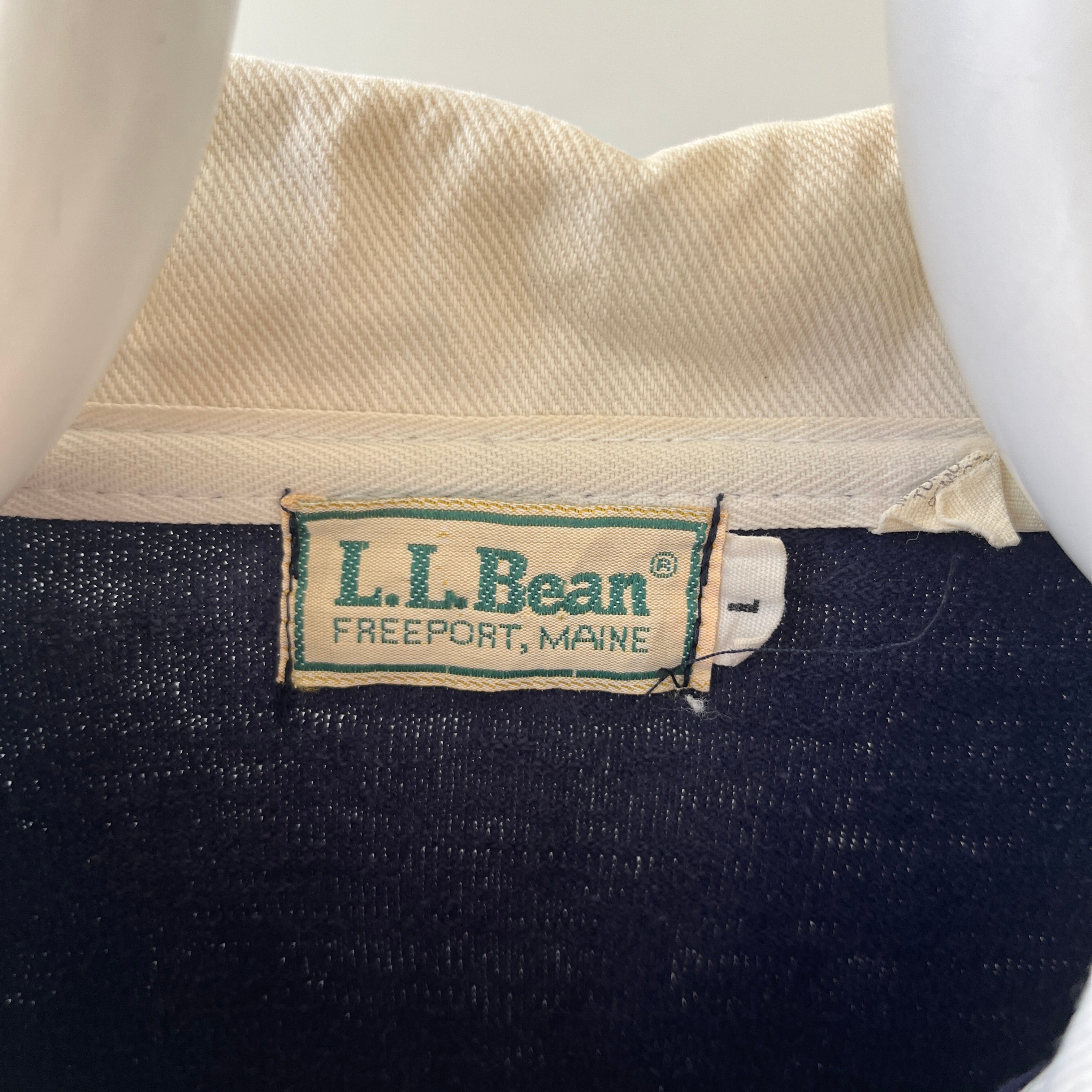 1980s L.L. Bean Rugby Shirt