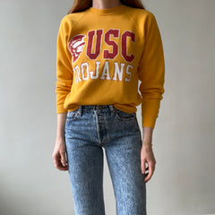 1980s Yellow USC Trojans Sweatshirt