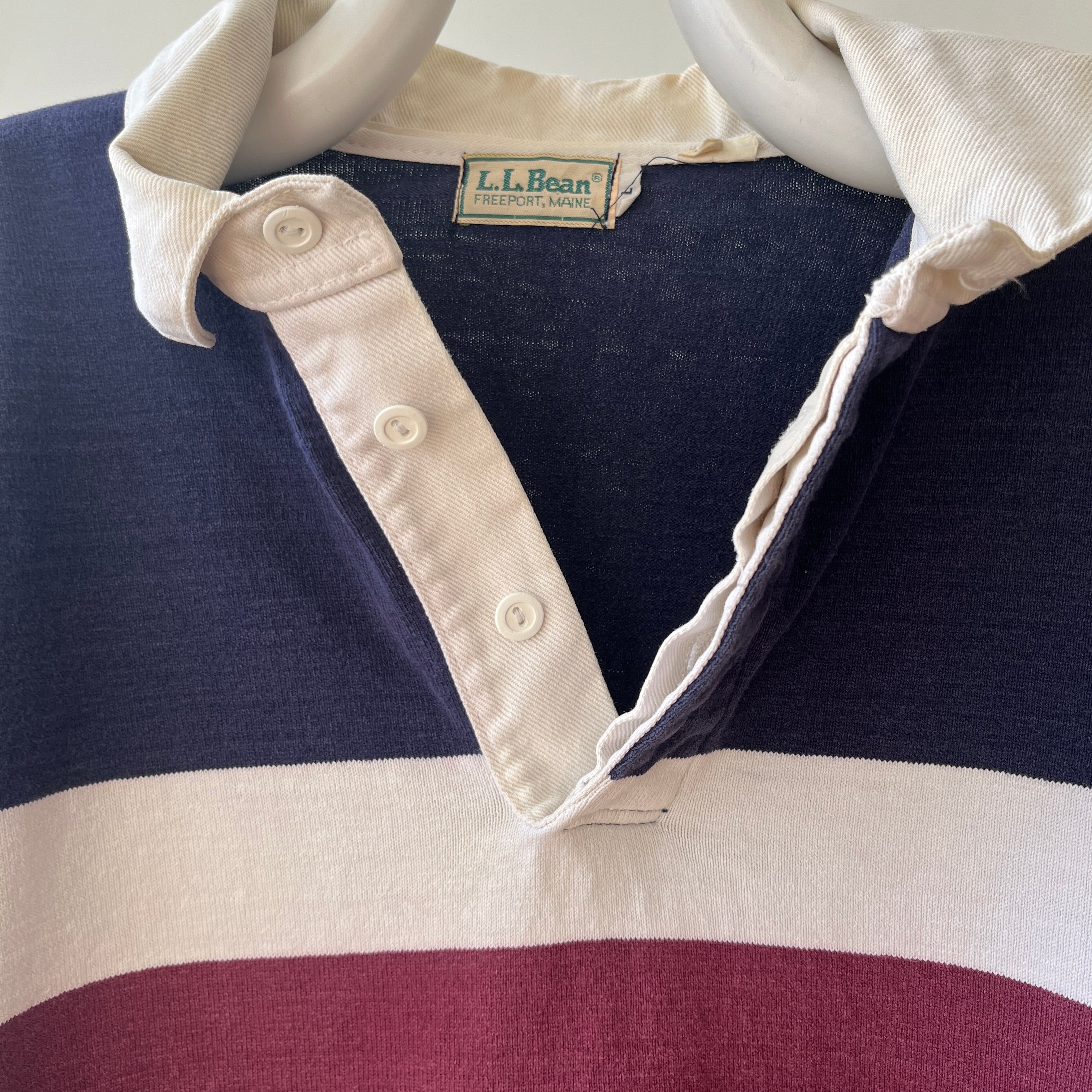 1980s L.L. Bean Rugby Shirt