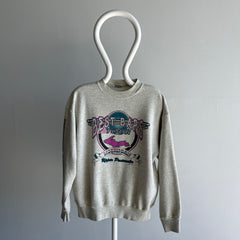 1996 Best Bars Tour - Upper Peninsula, Michigan Nicely Aged/Ecru Front and Back Sweatshirt