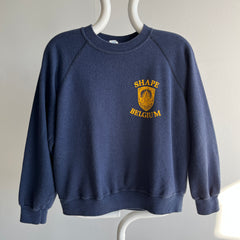 1970s SHAPE (Supreme Headquarters Allied Powers Europe) Belgium Sweatshirt