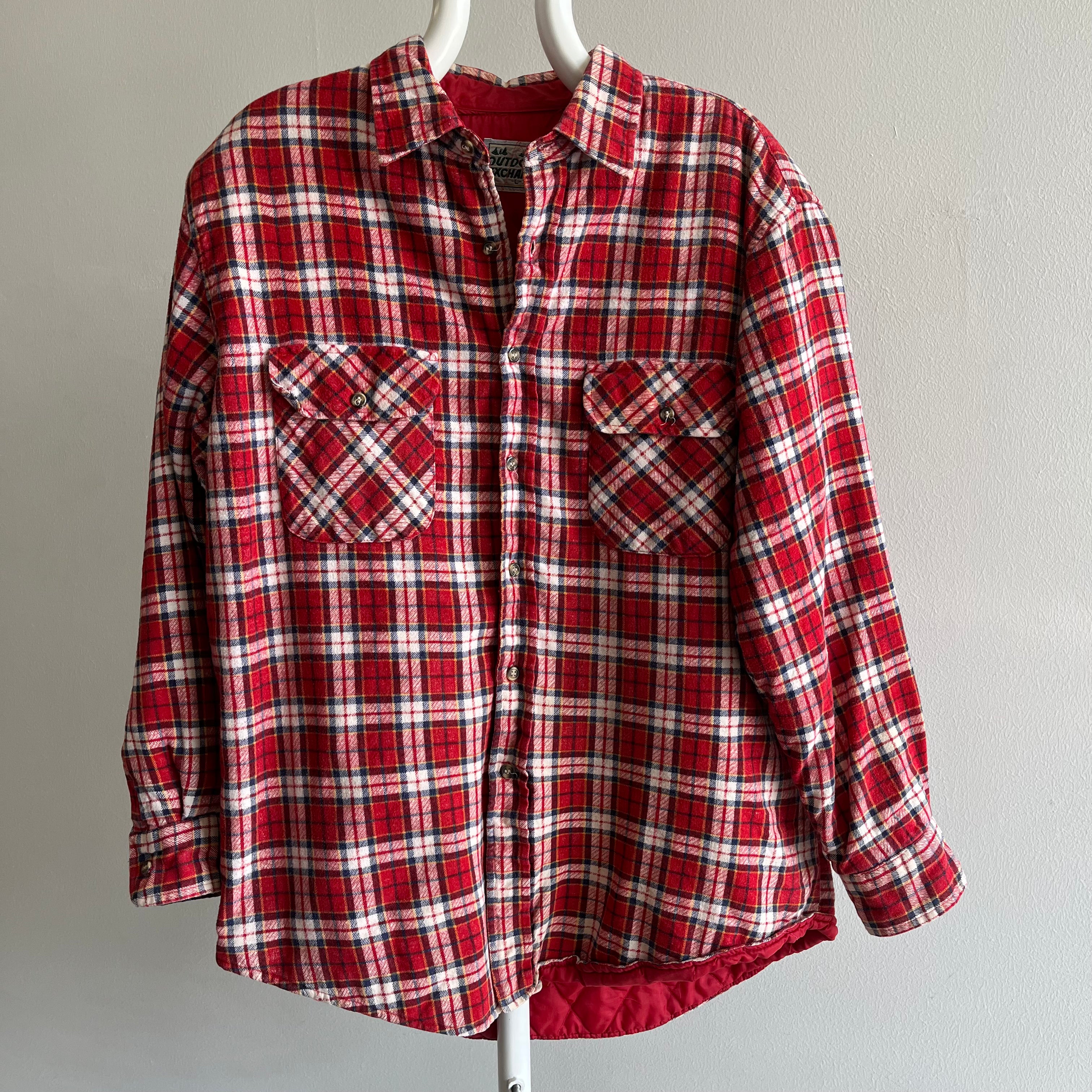 1980s Insulated Flannel by Outdoor Exchange