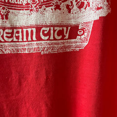 1980s Red Milwaukee Wisconin Cream City T Shirt