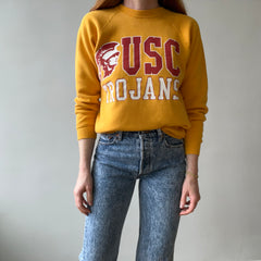 1980s Yellow USC Trojans Sweatshirt