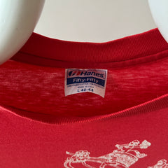 1980s Red Milwaukee Wisconin Cream City T Shirt