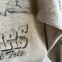 1996 Best Bars Tour - Upper Peninsula, Michigan Nicely Aged/Ecru Front and Back Sweatshirt