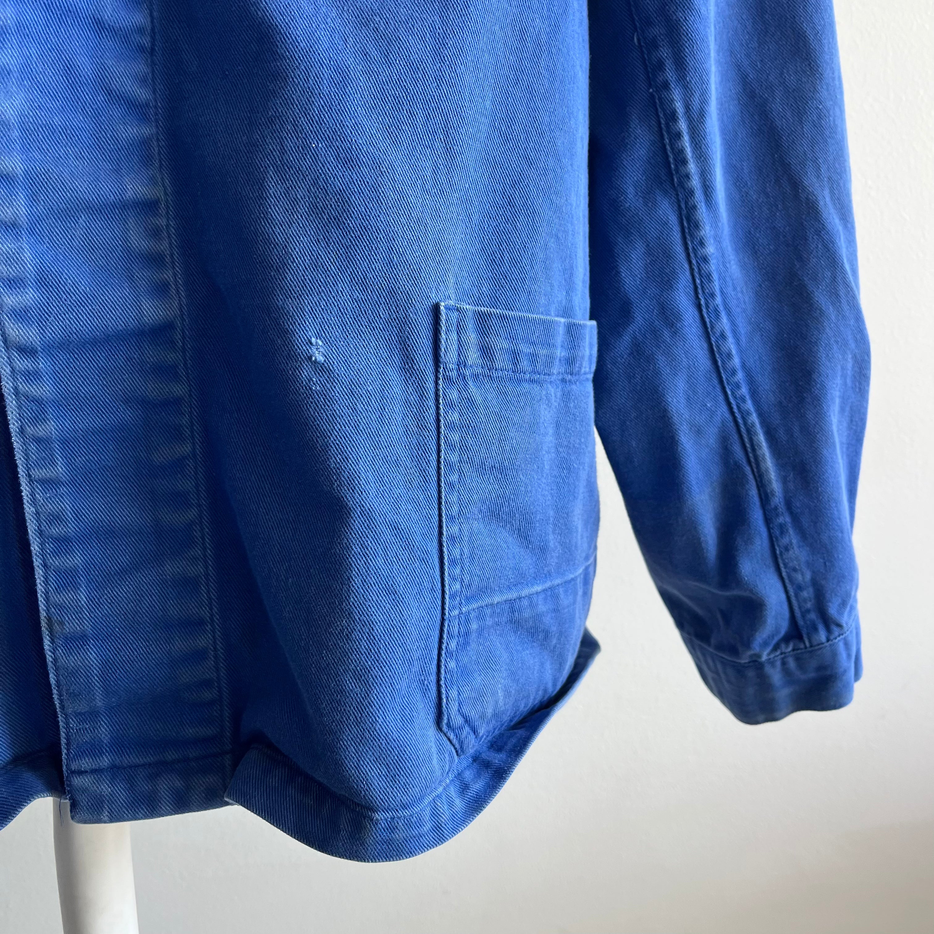 1990s Cotton European Workwear Chore Coat - 52 – Red Vintage Co