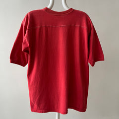 1960s/70s Red Football Style Sorority T Shirt