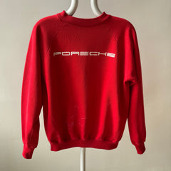 1970/80s Paint Stained Porsche Sweatshirt - Collectible