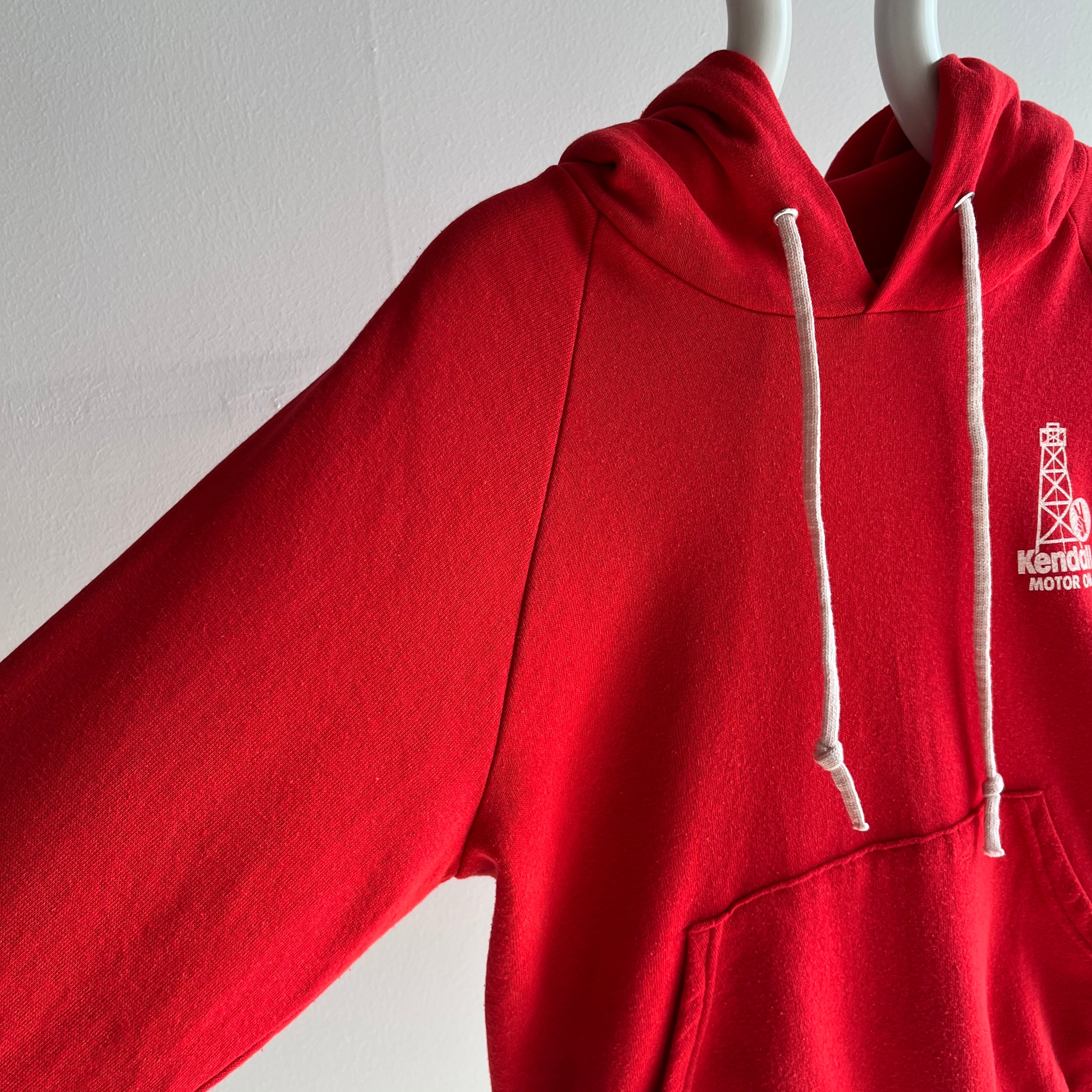 1980s Kendall Motor Oil Pullover Hoodie